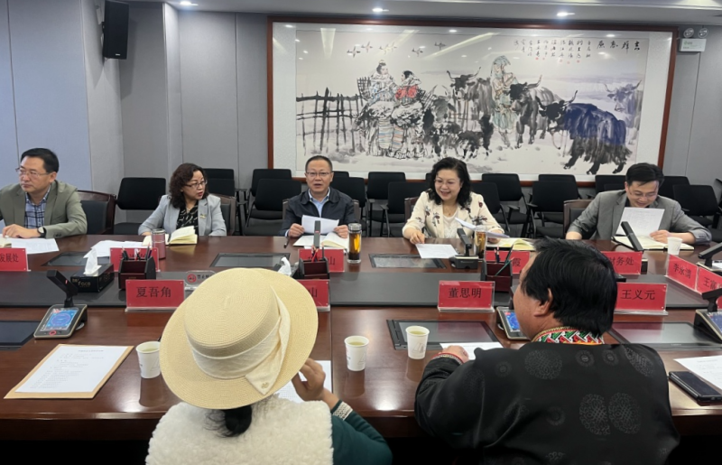 青海省文化和旅游厅召开非遗传承人座谈会(图2)